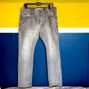 Express jeans. Gray washed. 33x30